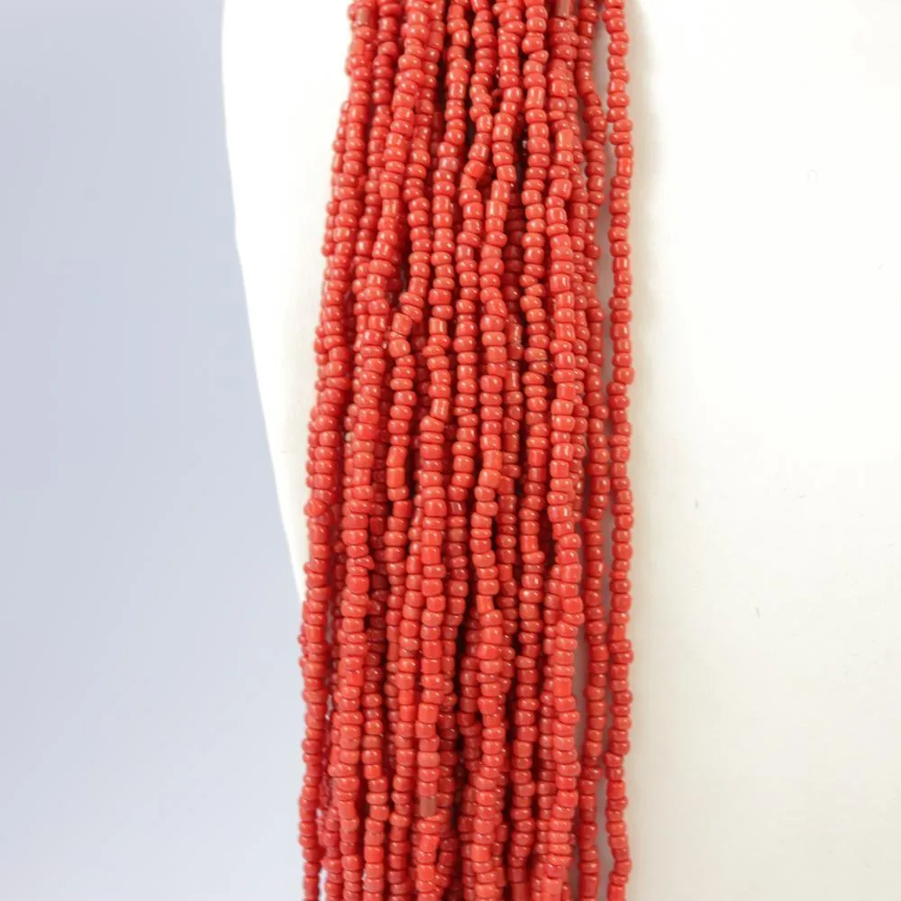 1970s Glass Bead Necklace