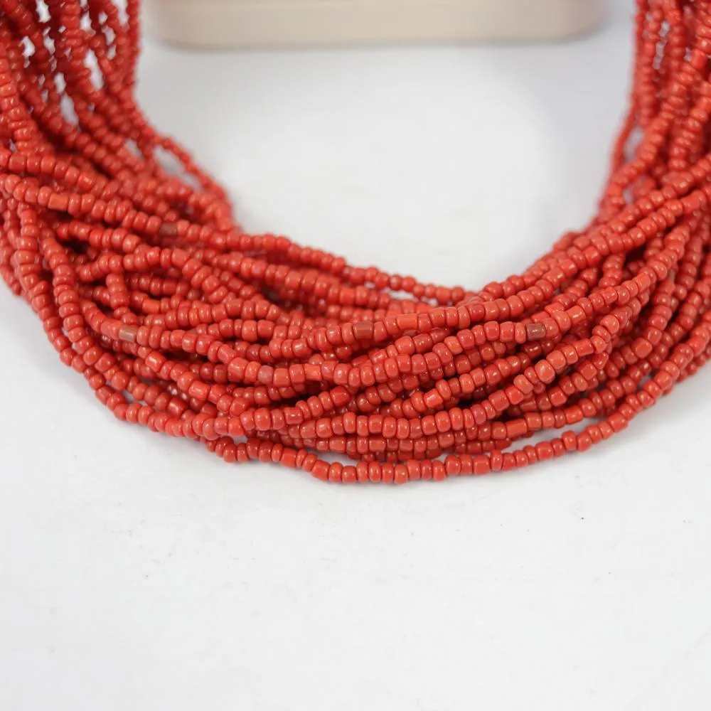 1970s Glass Bead Necklace