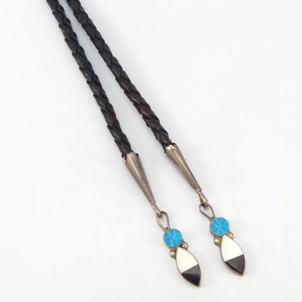 1970s Inlay Bola Tie