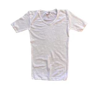 1970's Ivory  Top /Tee  6-8Y