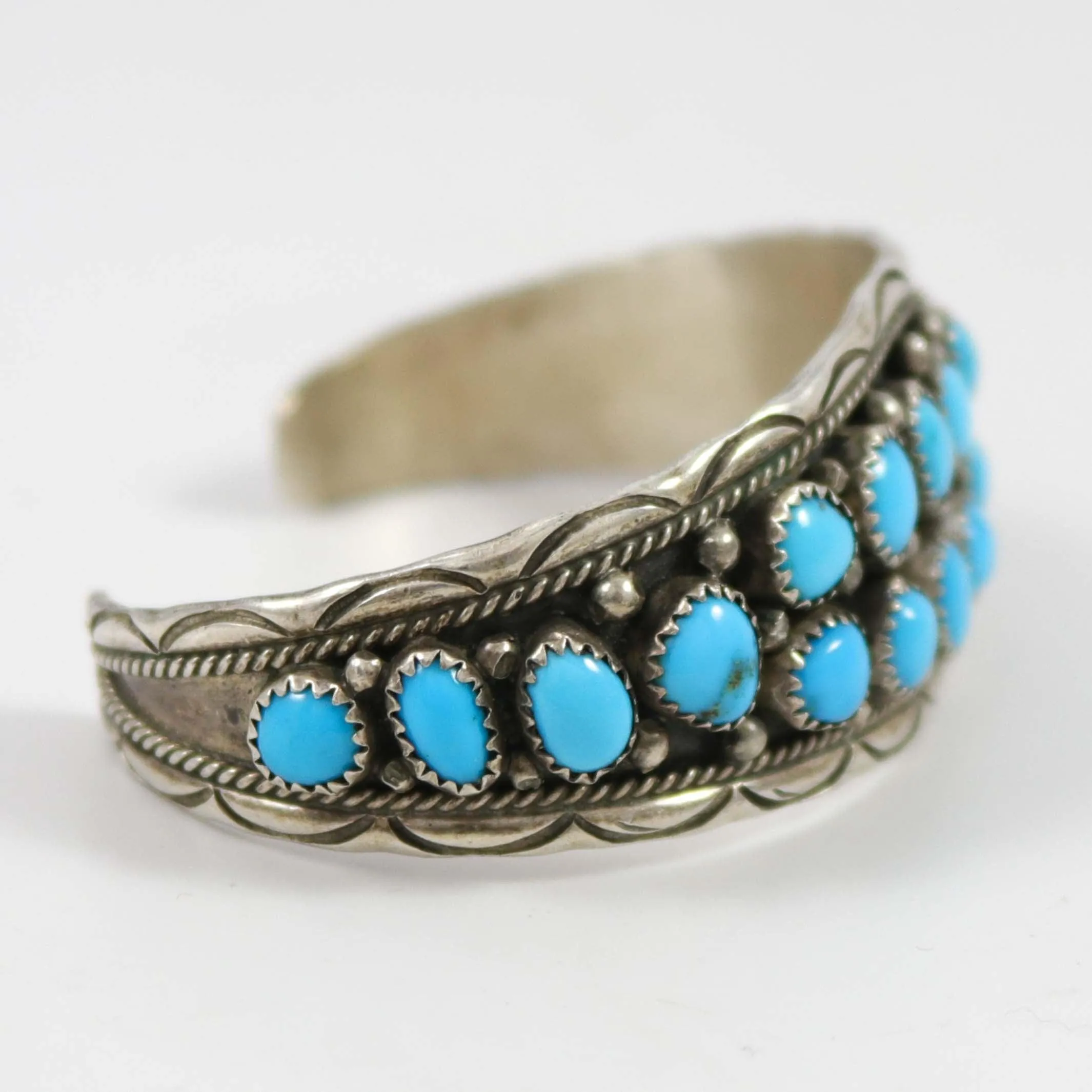 1970s Sleeping Beauty Turquoise Cuff