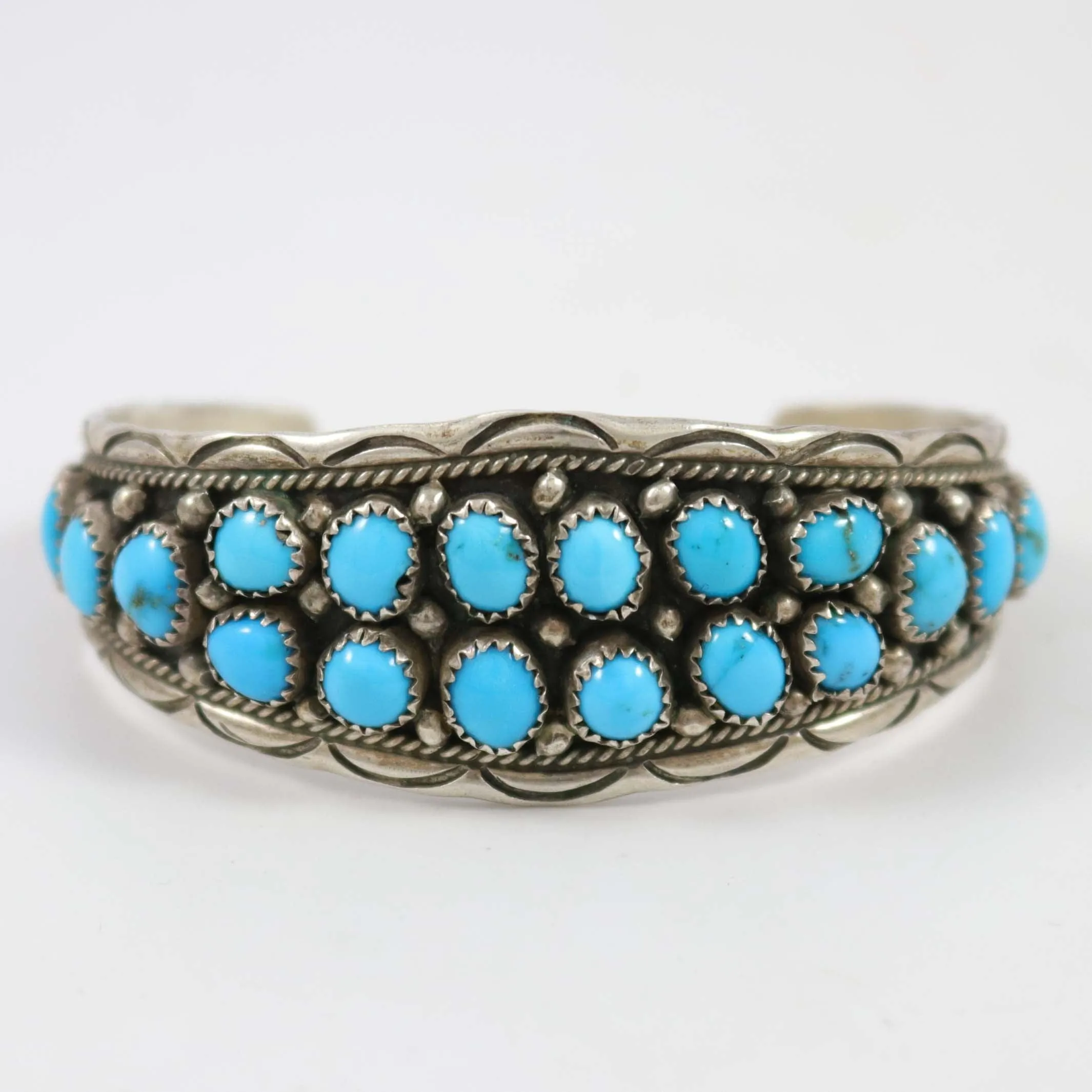 1970s Sleeping Beauty Turquoise Cuff