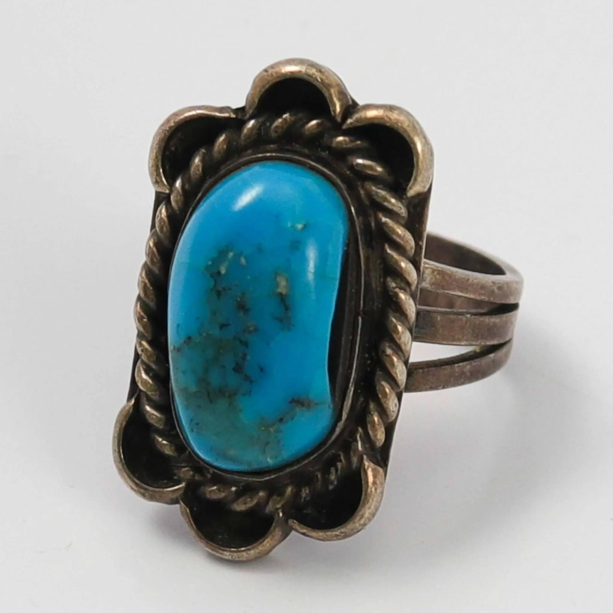 1970s Turquoise Ring