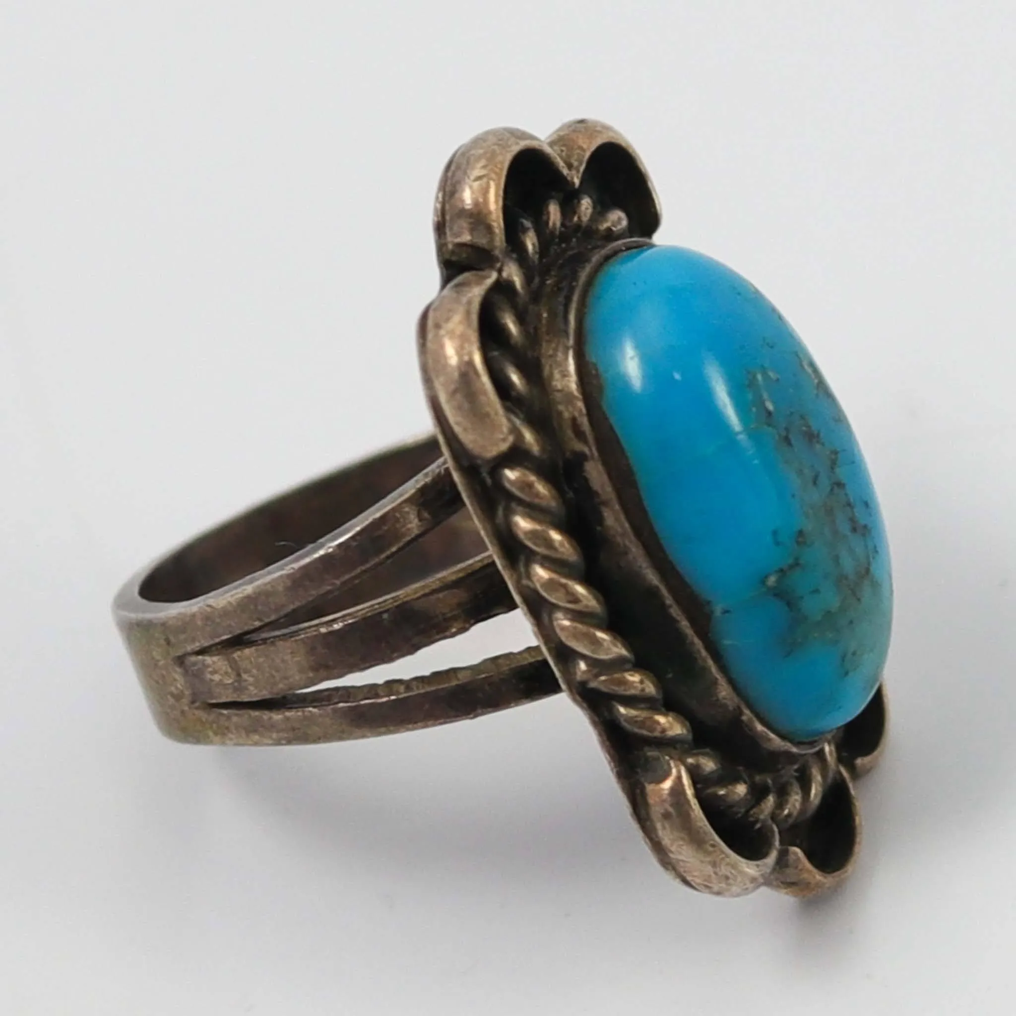 1970s Turquoise Ring
