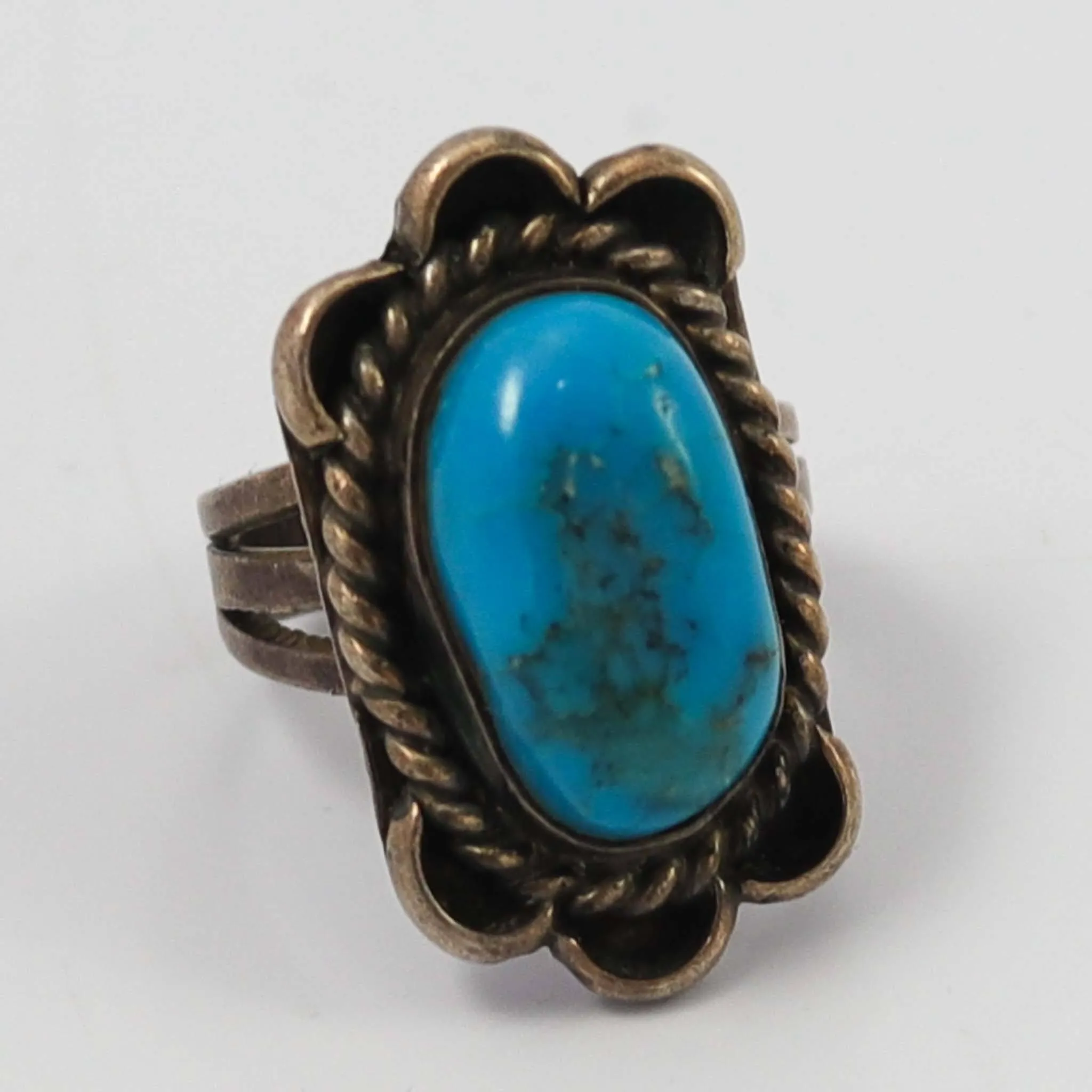 1970s Turquoise Ring