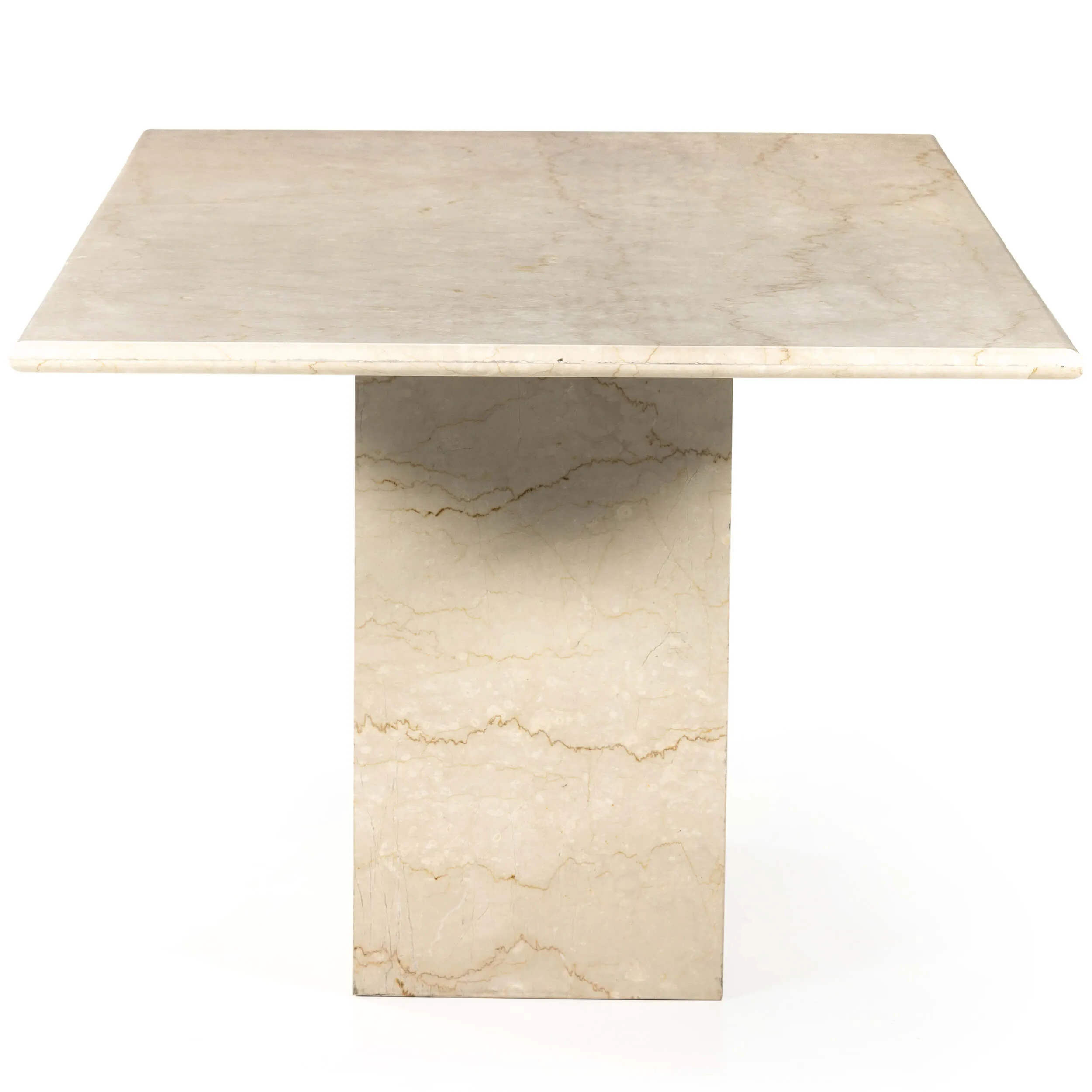 Arum Dining Table, Cream Marble