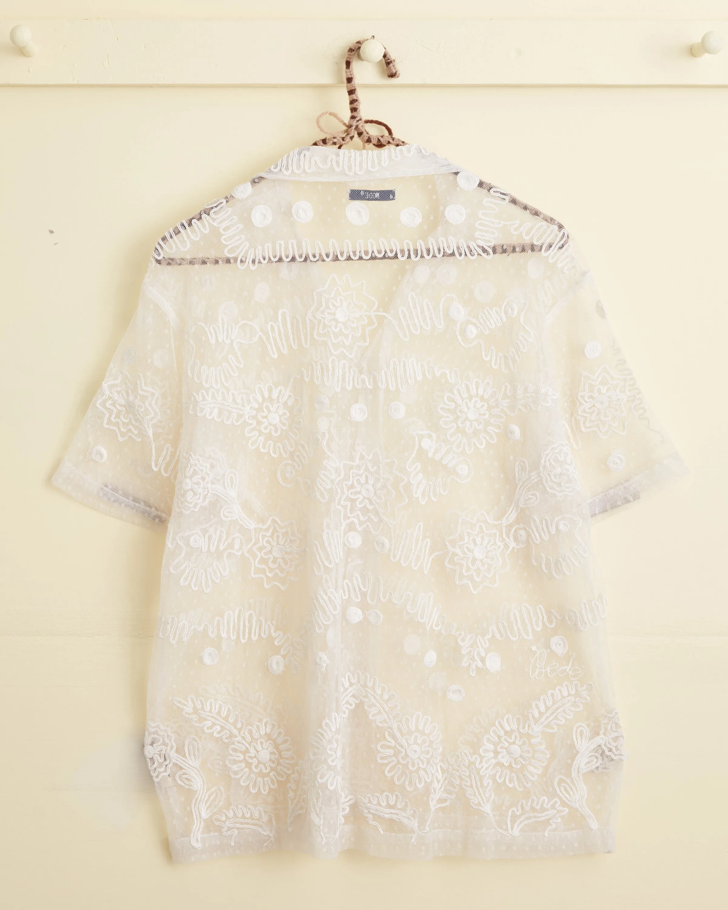 Contour Ribbon Short Sleeve Shirt