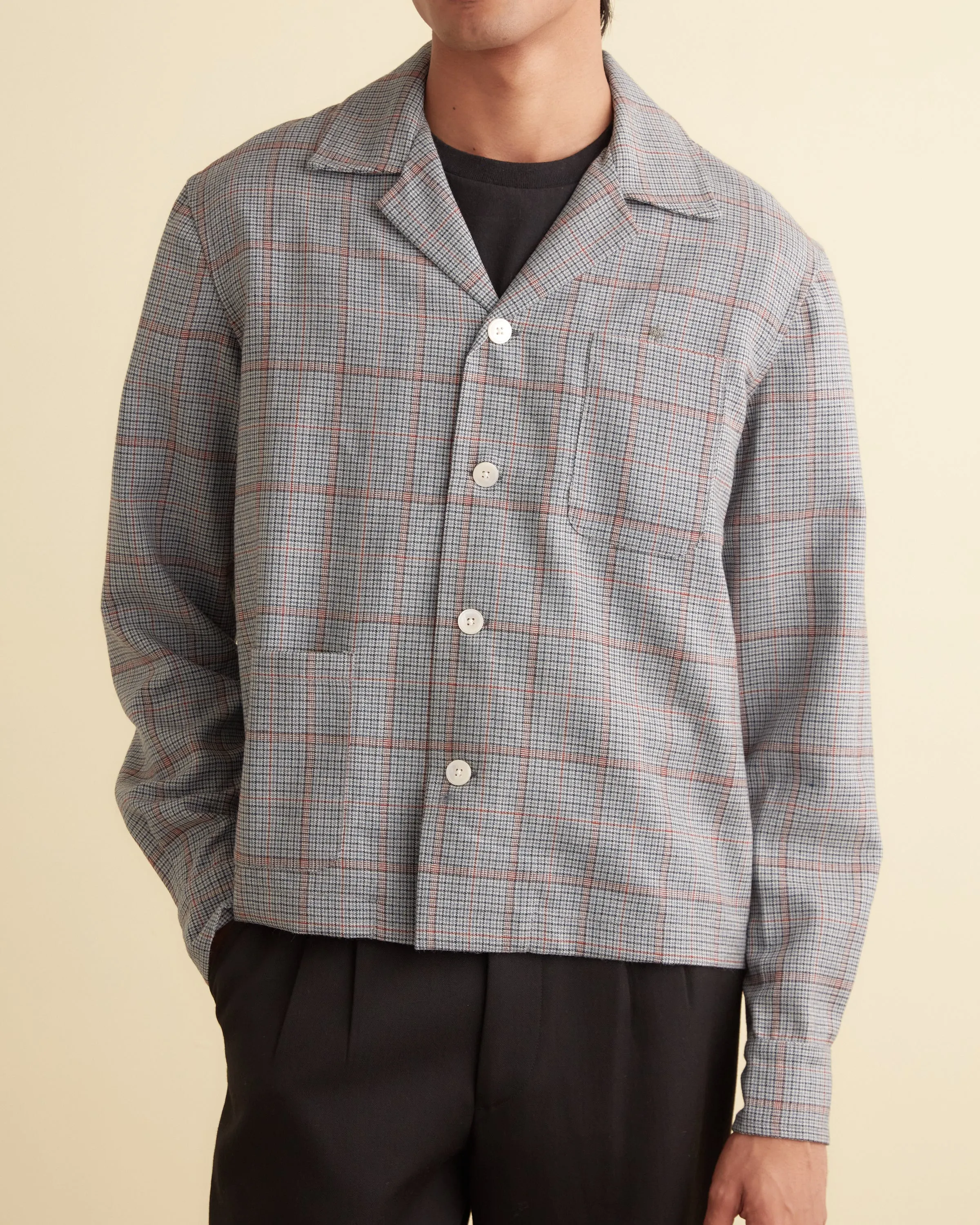 Fish Tooth Overshirt - S/M
