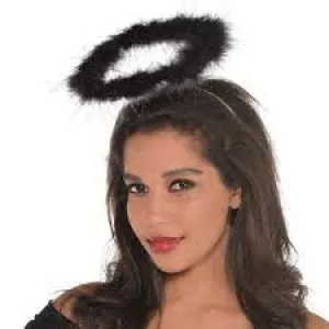 Fluffy Marabou Halos for Devils and Angels 473